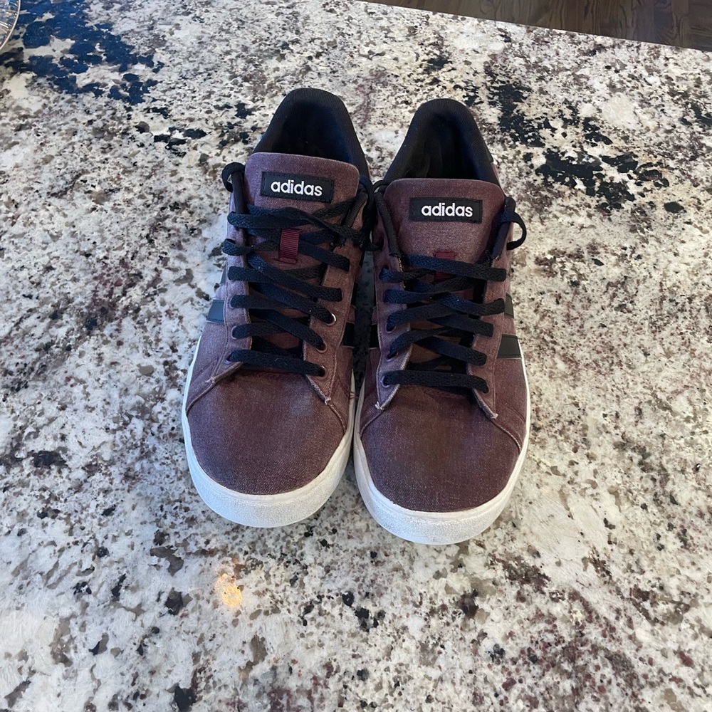 Adidas Men's dark burgandy Sneakers